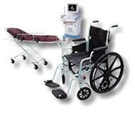 Wheel chairs, hospital beds, medical supplies and more to these non profit organizations.
